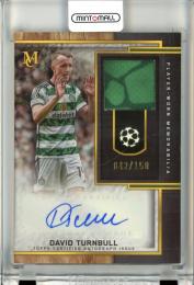 2023-24 Topps Museum Collection David Turnbull MAR-DT Museum Autograph Relic Citrine 【042/150】《ダメージ有り》