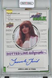 2024 UPPER DECK MARVEL SHE-HULK ATTORNEY AT LAW Jameela Jamil as Titania Dotted Line Autographs/#DLA-JJ