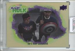 UPPER DECK MARVEL SHE-HULK ATTORNEY AT LAW He's Very Exclusive Base/Beige Paralle/#47【49/149】