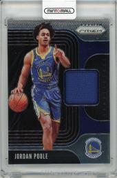 2019-20 PANINI Prizm Jordan Poole Game Worn Material