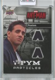 2015 Upper Deck Ant-Man Paxton Single Character Memorabilia/#PT-PA