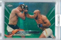 2018 Topps Chrome UFC Ilir Latifi #41 Base Green Refractor Parallel【74/99】