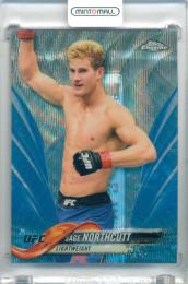 2018 Topps Chrome UFC Sage Northcutt #59 Base Blue Wave Refractor Parallel【38/75】
