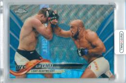 2018 Topps Chrome UFC Ilir Latifi #41 Base Blue Wave Refractor Parallel【73/75】