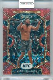 2021 Panini Select UFC Curtis Blaydes #60 Base Red Disco Prizm Parallel【099/199】