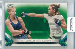 2018 Topps UFC Knockout Michelle Waterson #27 Base Green Parallel【091/199】