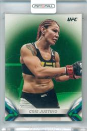 2018 Topps UFC Knockout Cris Justino #11 Base Green Parallel【042/199】