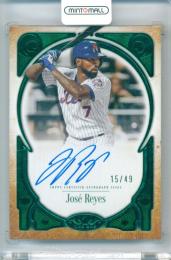 2026 Topps Tier One Jose Reyes #PPA-JRE Prime Performers Autograph Card【15/49】 Mets