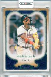 2026 Topps Tier One Ronald Acuna Jr. #50 Base – Tier 2 Purple Parallel【25/75】 Braves