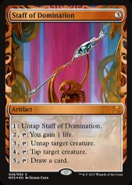 【MPS】【ENG】【Foil】《威圧の杖/Staff of Domination》