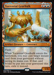 【MPS】【ENG】【Foil】《奔流の機械巨人/Torrential Gearhulk》