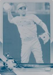 2018 Topps Bowman  J.P. Crawford Printing Plate 1/1