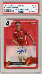 【1of1】2024 TOPPS キャスパー・ユンカー　直筆サインカード ミントモール / MINT 広島ミナモア店 / 2024 TOPPS J.League Flagship