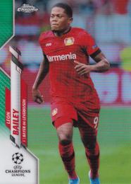 2019-20 Topps Chrome UEFA Champions League Bayer 04 Leverkusen Leon Bailey Base Green(パラレル版) 02/99