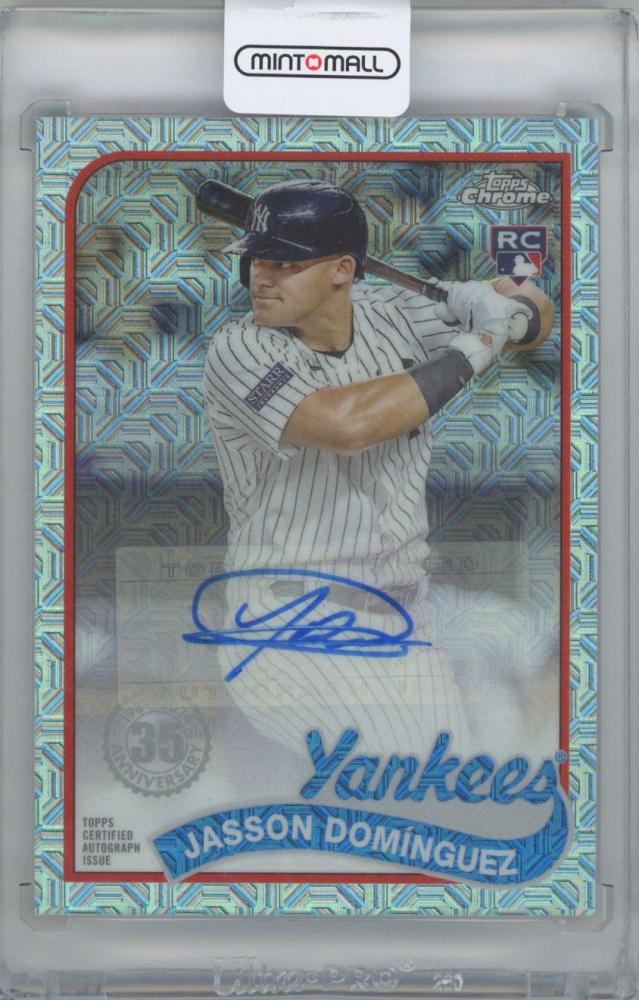 ミントモール / MINT 横浜店 / 2024 TOPPS '89 Topps Silver Pack Chrome Series 2  Autographs / JASSON DOMINGUEZ(New York Yankees)