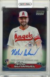 2024 Topps Stadium Club Nolan Schanuel Chrome Autographs RC #SCCANS