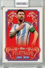 2023 Topps Argentina Fileteado Lionel Messi Fileteado #FT4《初期不良あり》