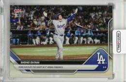 2025 Topps Now Shohei Ohtani Home Run Flips the Script in 9th-Inning Comeback #160