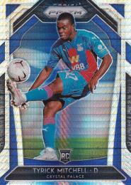 2020-21 Panini Prizm Premier League Crystal Palace Tyrick Mitchell Base Hyper(パラレル版)