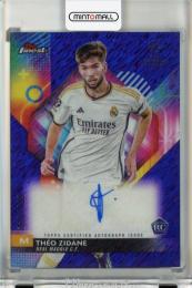 2023-24 Topps Finest UEFA Club Competitions Theo Zidane Purple Shimmer Autographs RC #ATZ【130/199】