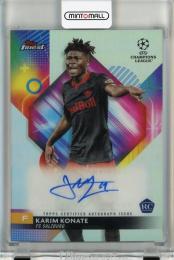 2023-24 Topps Finest UEFA Club Competitions Karim Konate Autographs RC #AKK