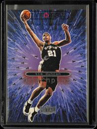 1998-99 Metal Universe #10 Tim Duncan Linchpins San Antonio Spurs