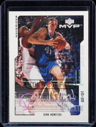 2000-01 Upper Deck MVP #34 Dirk Nowitzki Super Script【10/25】 Dallas Mavericks