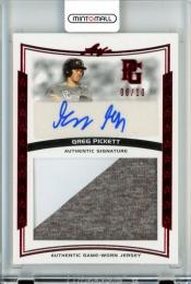 2014 LEAF PERFECT GAME  Greg Pickett Jersey Autograph Card Red 【08/10】