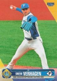 2025 BBM 北海道日本ハムファイターズ #F24 バーヘイゲン レギュラーカード