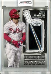 2024 Topps Series 2 Bryce Harper SS-BH Silver Slugger Award Winner Patch Black【137/299】