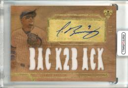 2018 Topps Triple Threads Javier Baez TTAR-JBA1 Autograph Relic Wood【1/1】