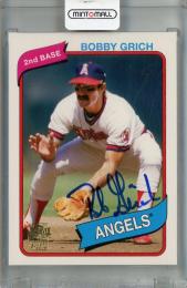 2012 Topps Archives Bobby Grich Autographs California Angels