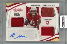 2021 PANINI Absolute Rookie Premiere Material Autographs #216 Rondale Moore Arizona Cardinals 【342/399】