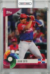 2023 Topps World Baseball Classic Global Stars Juan Soto Dark Red #1 【111/150】 Dominican Republic