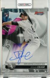 2020 Topps Bowman's Best Dylan Cease Best of '20 Autographs RC #B20DC