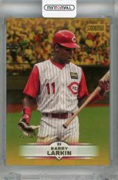 2025 Topps Stadium Club Barry Larkin Gold #27【15/50】 Cincinnati Reds