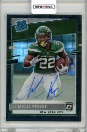 2020 PANINI Donruss Optic Rated Rookies Autographs Black Pandora #190 La'Mical Perine New York Jets 【25/25】