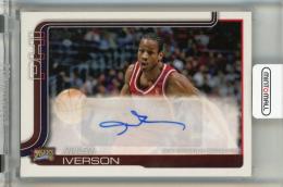 2025-26 Topps Flagship Allen Iverson Real One Autographs #TFRAAI