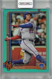2025 Topps Chrome Juan Soto Teal Refractor #200 ※傷・汚れあり【278/299】 New York Mets