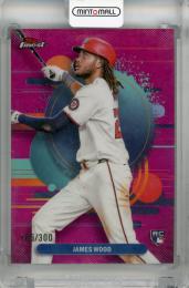 2025 Topps Finest James Wood Uncommon Magenta Refractor #200 RC【185/300】 Washington Nationals