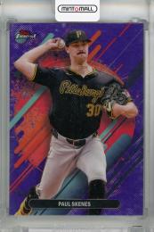 2025 Topps Finest Paul Skenes Rare Purple Refractor  #234【123/125】 Pittsburgh Pirates