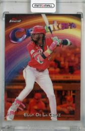 2025 Topps Finest Elly De La Cruz Creators Orange Refractor #C-17 ※へこみあり【12/25】 Cincinnati Reds