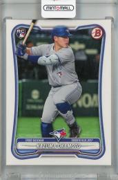 2026 Topps Bowman Kazuma Okamoto Base Paper #28 RC Toronto Blue Jays