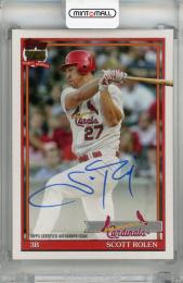 2026 Topps Series 1 Scott Rolen 1991 Topps Autographs #91A-SR St. Louis Cardinals