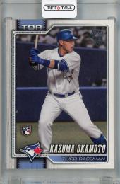 2026 Topps Series 2 Kazuma Okamoto Base #443 RC Toronto Blue Jays