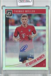 2018-19 DONRUSS SOCCER Thomas Muller Base Set Optic Autographs/#18 FC Bayern Munich