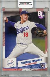 2024 Topps Big League Yoshinobu Yamamoto Base Common II #183 RC  Los Angeles Dodgers