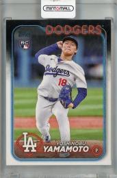 2024 Topps Series 2 Yoshinobu Yamamoto Base #553 RC Los Angeles Dodgers