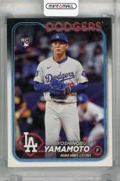 2024 Topps Update Series Yoshinobu Yamamoto Base #US149 RC Los Angeles Dodgers