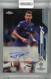 2019-20 Topps Chrome UEFA Champions League Jorginho Autographs #CA-JO Chelsea FC